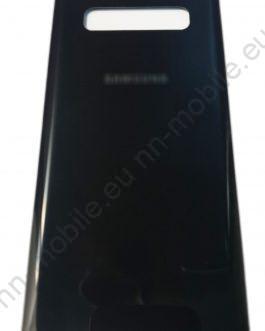 Заден капак, панел стъкло за Samsung Galaxy S10 Plus / Черен