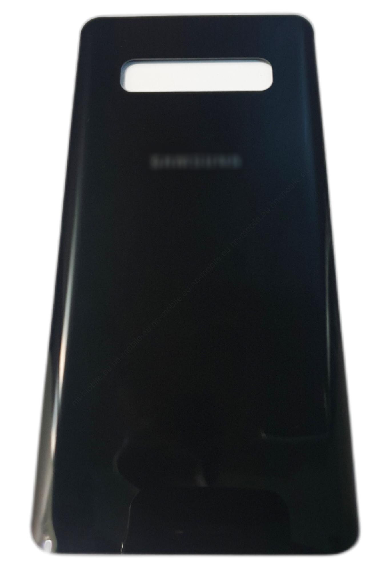 Заден капак, панел стъкло за Samsung Galaxy S10 Plus / Черен