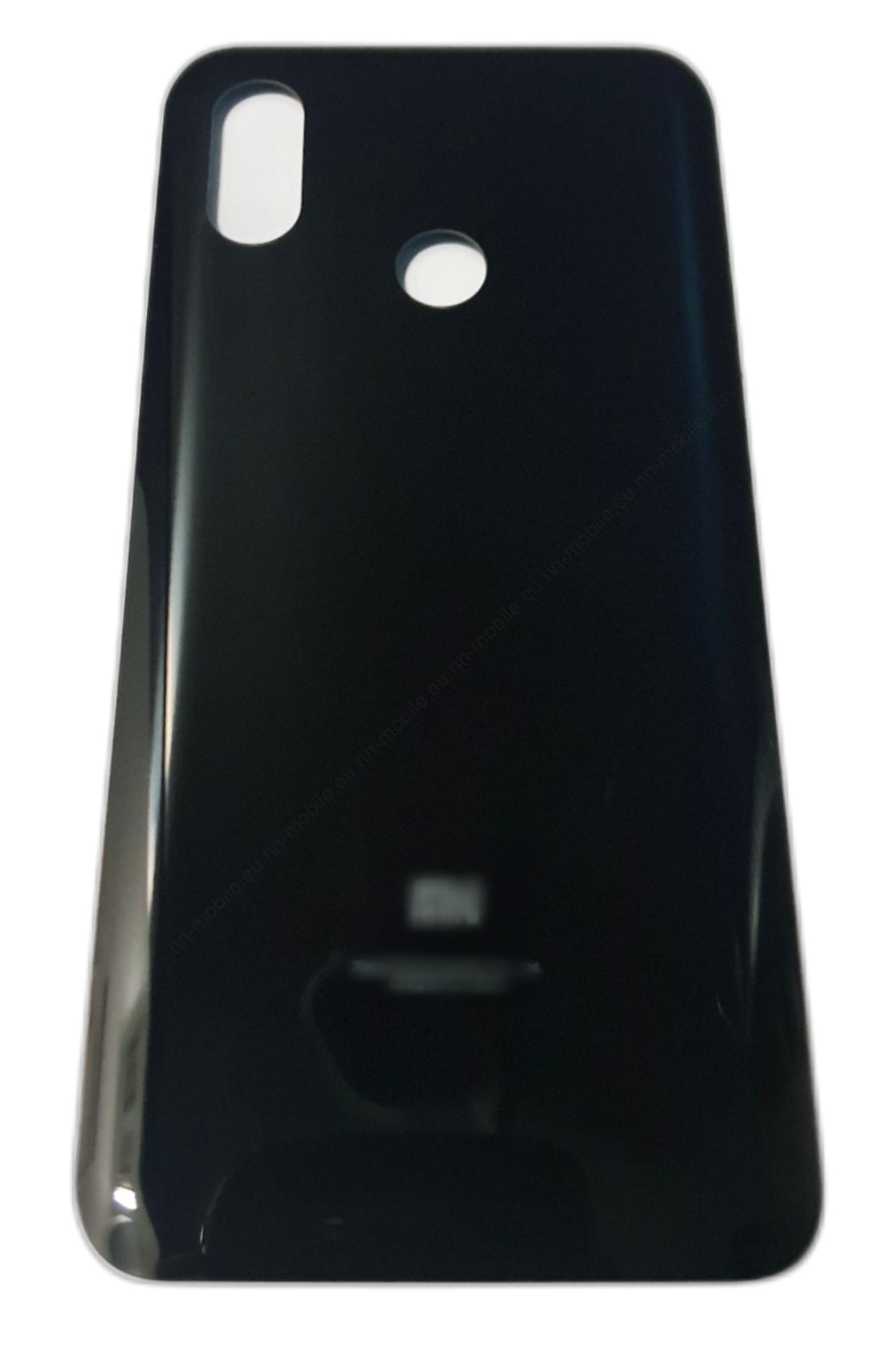 Заден капак, панел стъкло за Xiaomi Mi 8 / Черен