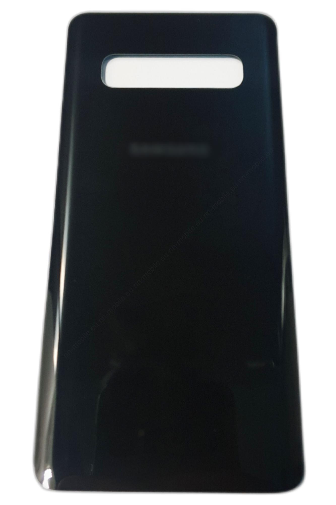 Заден капак, панел стъкло за Samsung Galaxy S10 / Черен