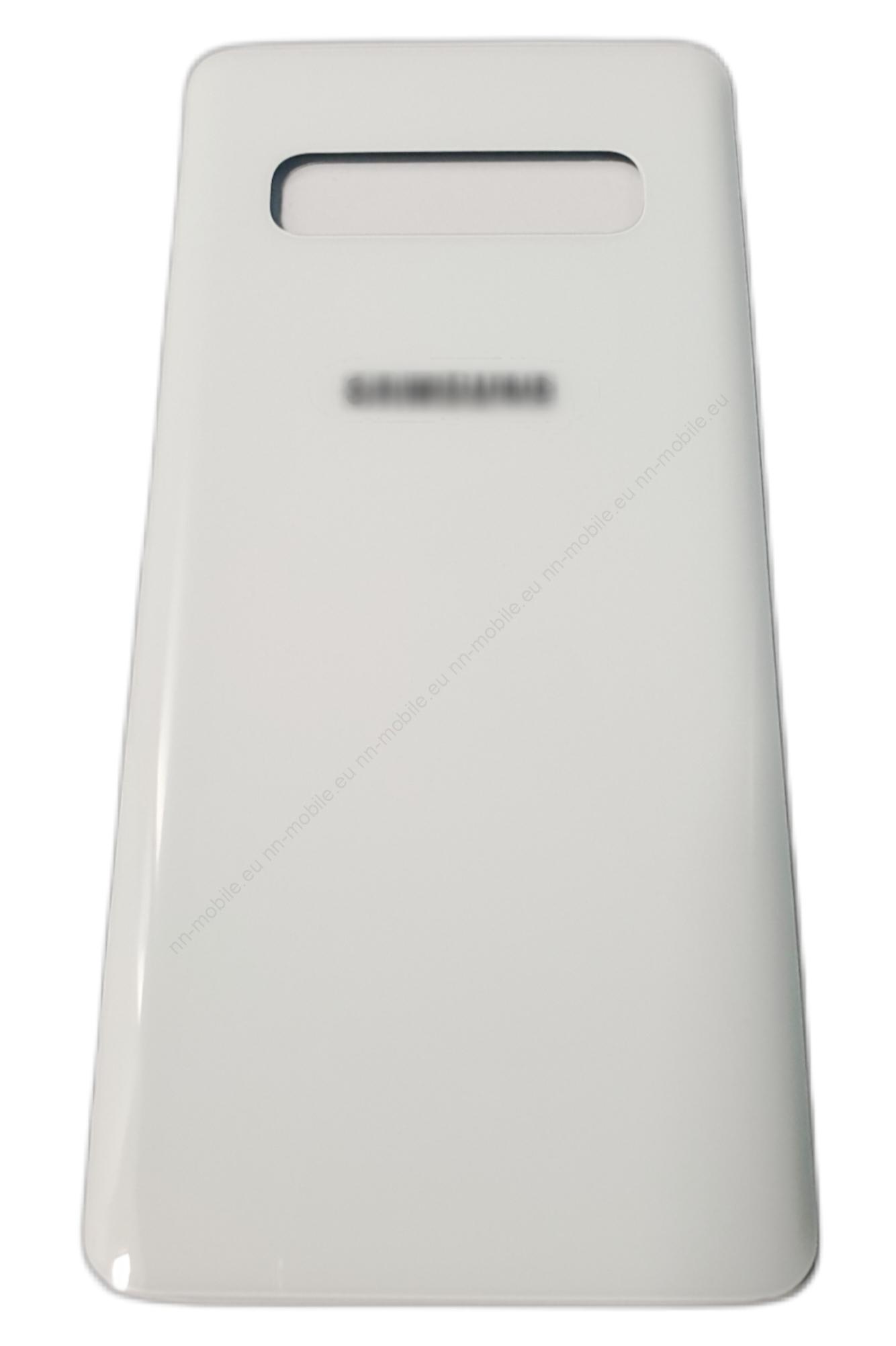 Заден капак, панел стъкло за Samsung Galaxy S10 / Бял