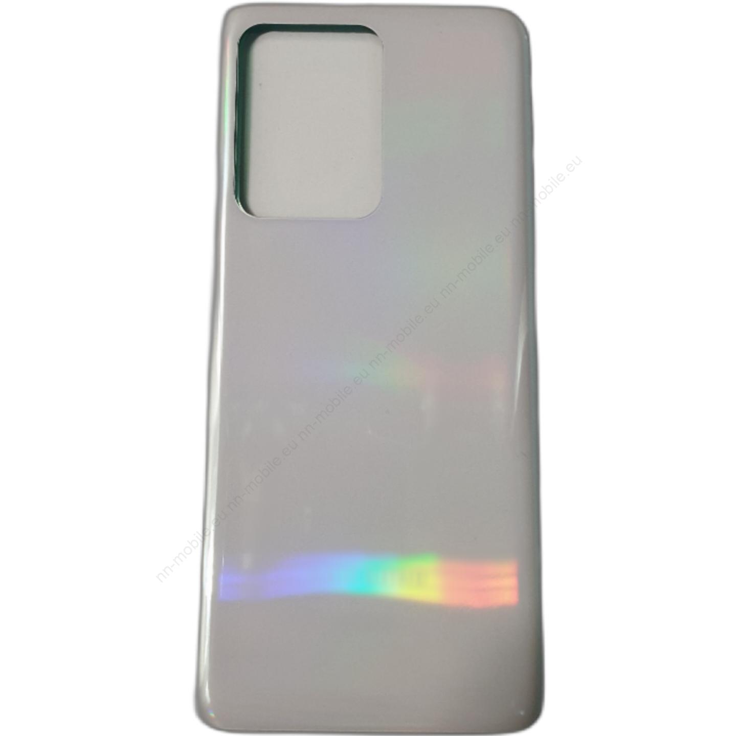 Заден капак, панел стъкло за Samsung Galaxy S20 Ultra / Бял