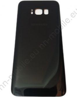 Заден капак, панел стъкло за Samsung Galaxy S8 Plus / Черен