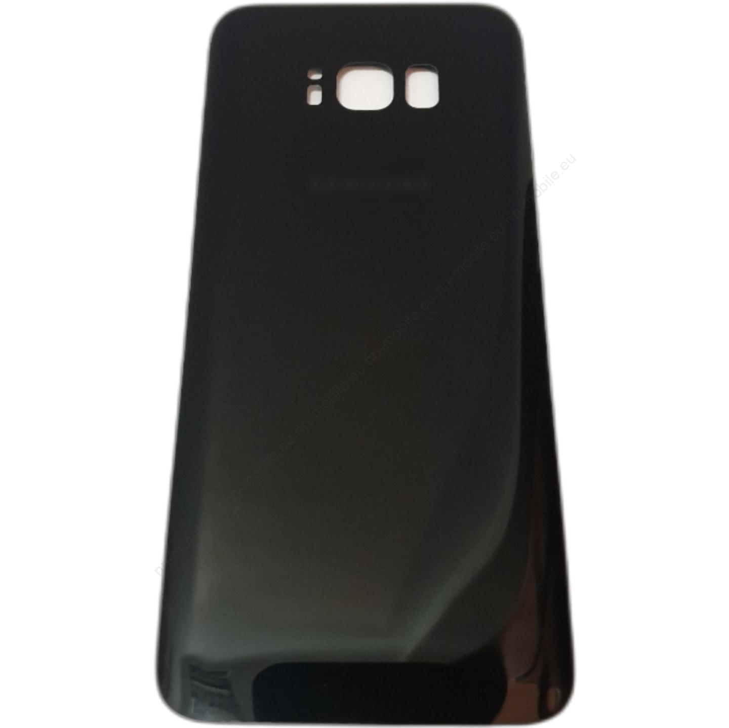 Заден капак, панел стъкло за Samsung Galaxy S8 Plus / Черен