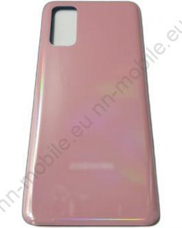 Заден капак, панел стъкло за Samsung Galaxy S20 / Розов
