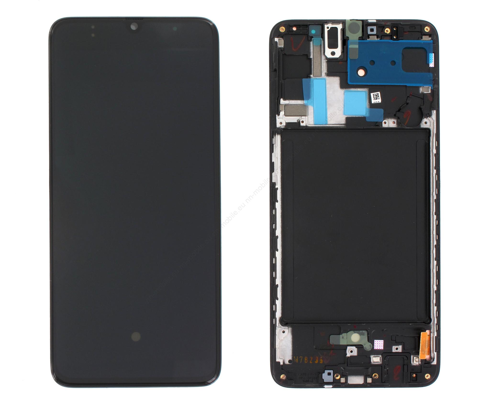 НОВ Оригинален дисплей с рамка Service Pack за Samsung Galaxy A70 A705 / SM-A705F Гаранция