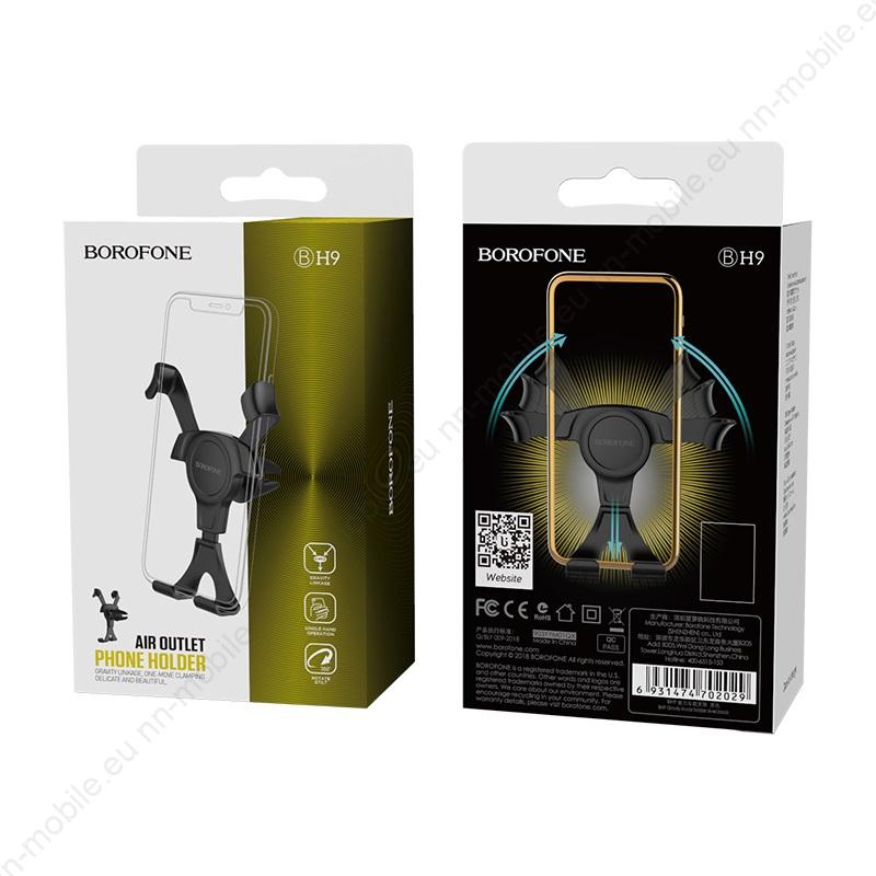 Универсална стойка с автоматично захващане за смартфон, Borofone Gravity BH9 - Image 2