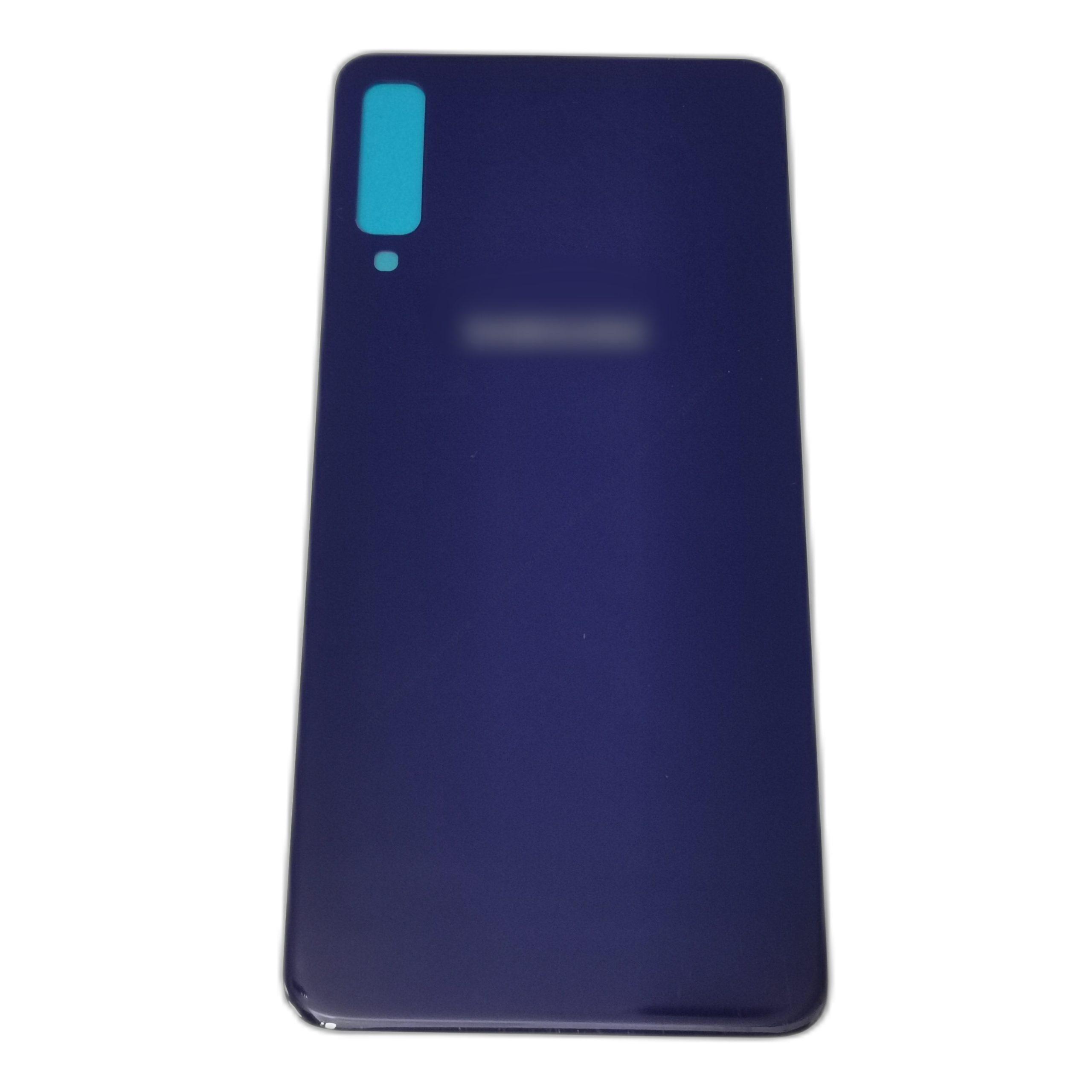 Заден капак, панел стъкло за Samsung Galaxy A7 2018 / Тъмносин