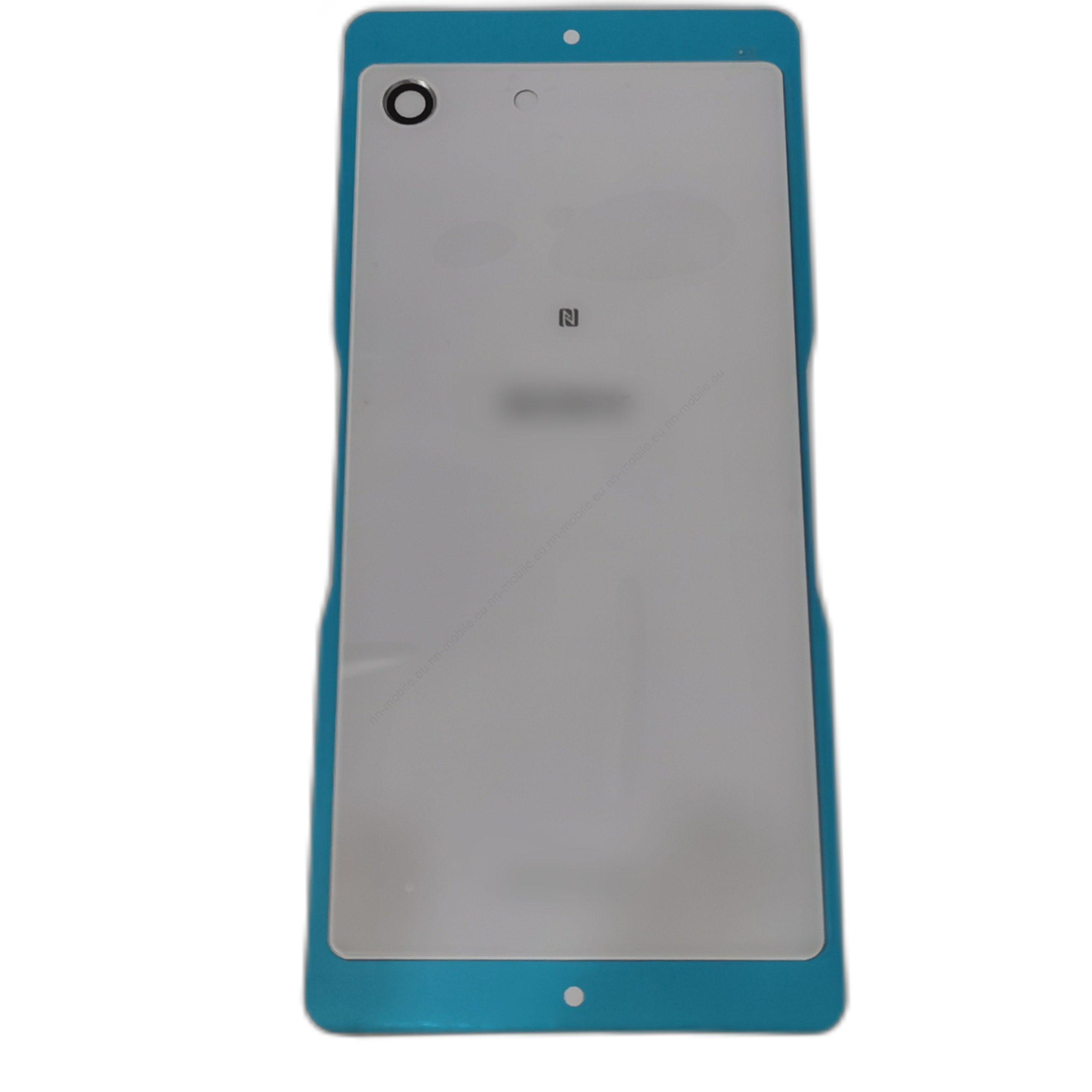 Заден капак, панел стъкло за Sony Xperia M5 / Бял