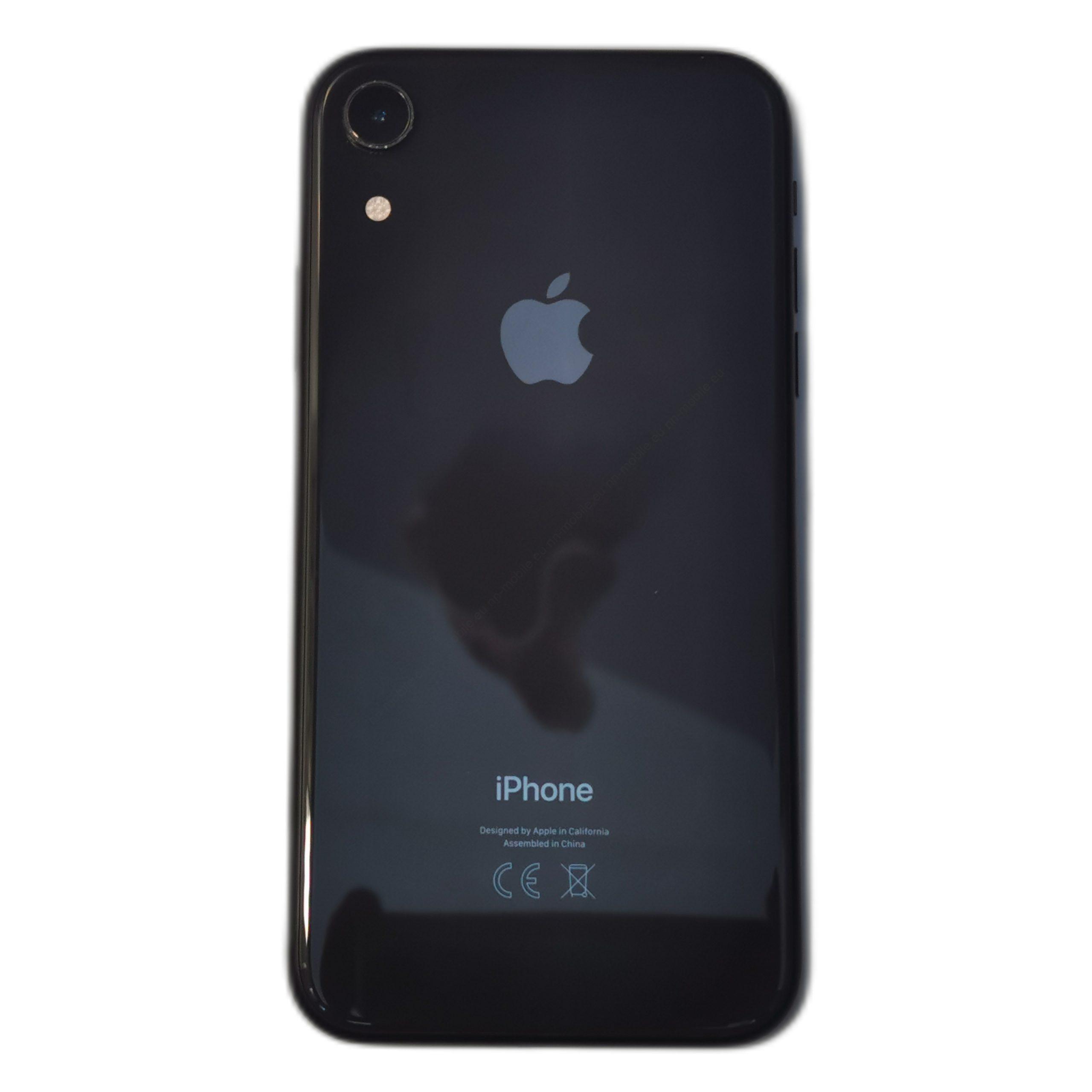 Оригинален корпус заден капак за iPhone XR / Черен