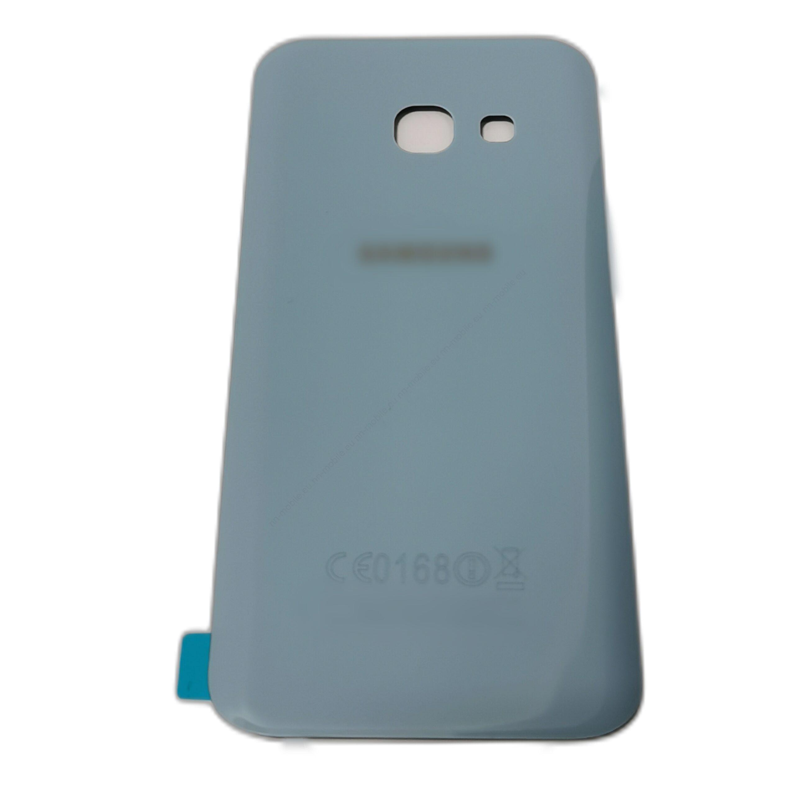 Заден капак, панел стъкло за Samsung Galaxy A3 2017 / Син