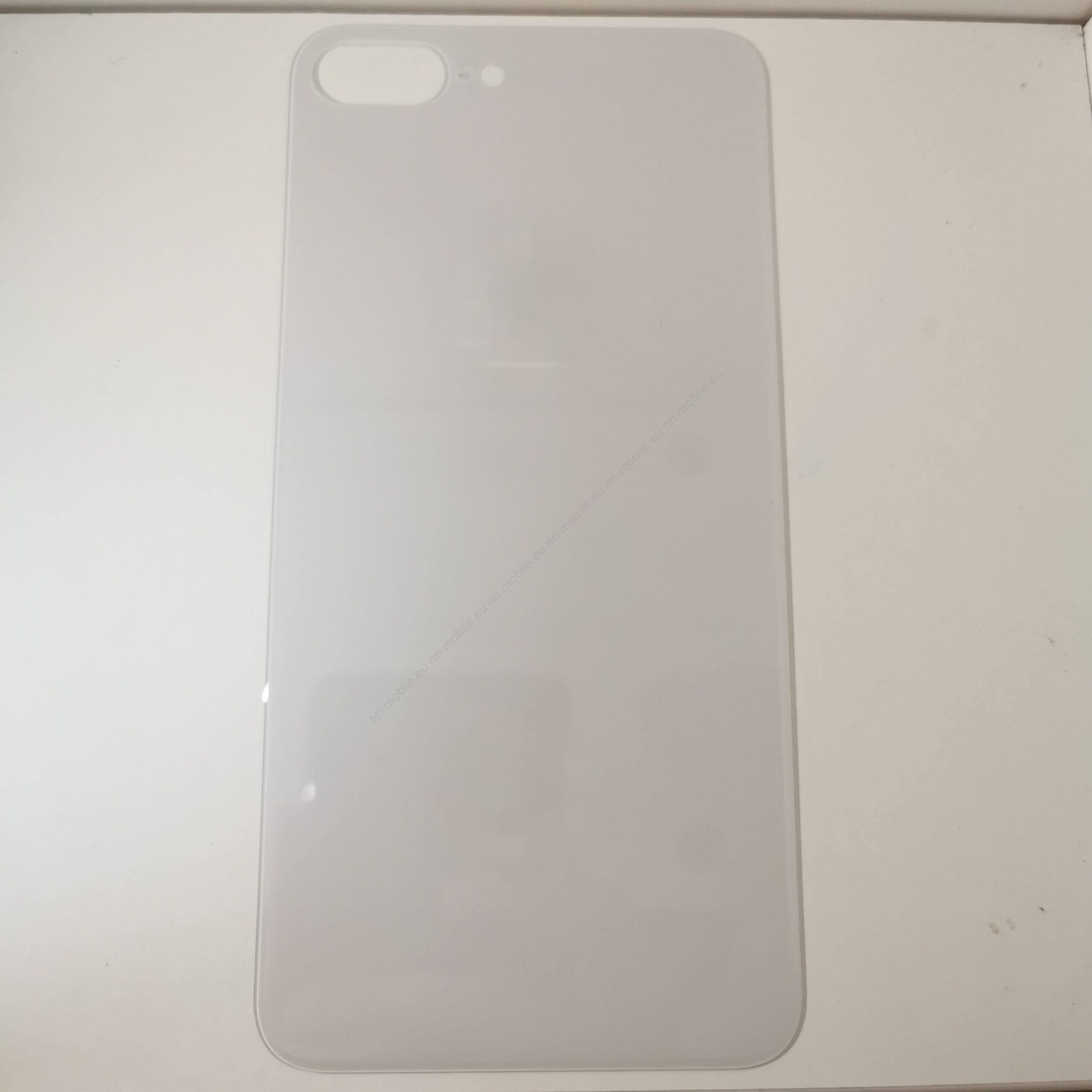 Заден капак, панел стъкло за iPhone 8 Plus / Бял