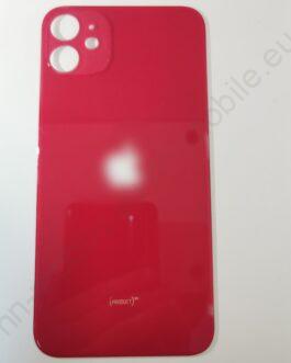 Заден капак, панел стъкло за iPhone 11 / Червен