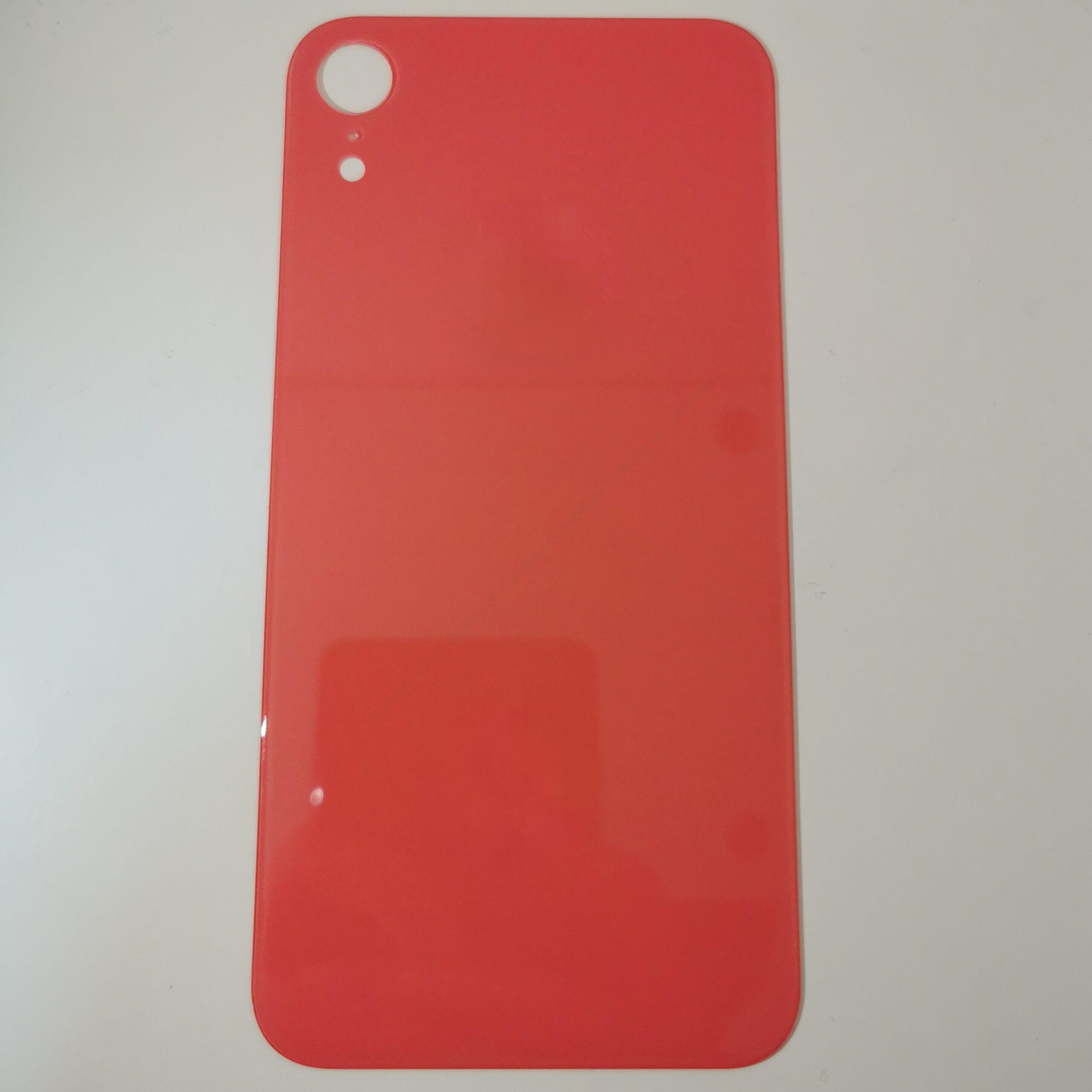 Заден капак, панел стъкло за iPhone XR / Корал