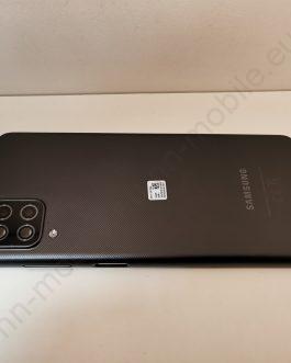 Употребяван оригинален заден капак за Samsung Galaxy A12 / Черен