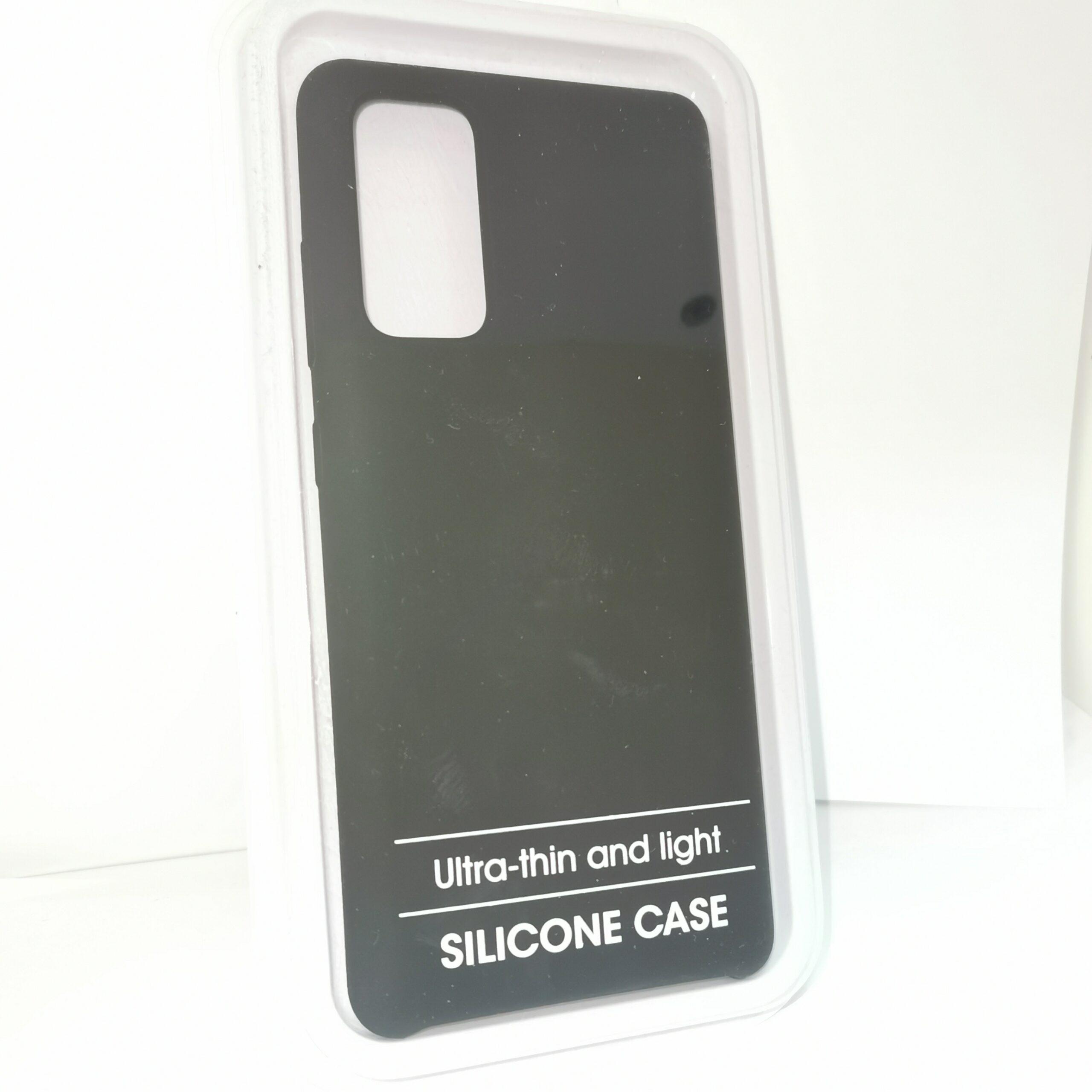 Silicone Cover Силиконов кейс за Samsung Galaxy S20 FE / черен