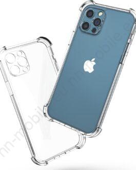 Удароустойчив силиконов кейс за iPhone 12 / Прозрачен