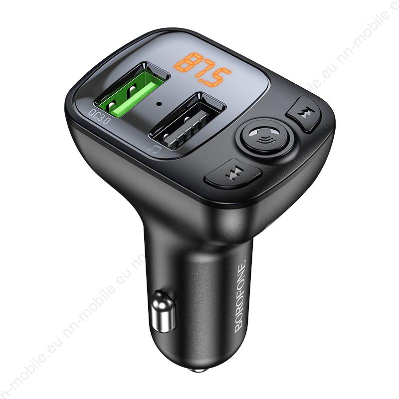 Bluetooth 18W FM Трансмитер 2x USB Borofone BC41 карта памет KAЧЕСТВЕН! - Image 2