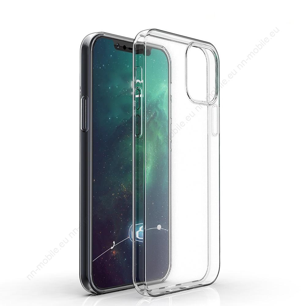 Тънък силиконов кейс за iPhone 13 / прозрачен