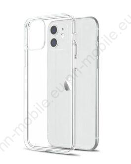 Тънък силиконов кейс за iPhone 11 / прозрачен