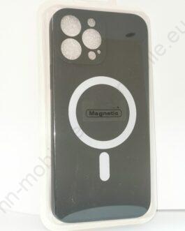 Магнитен MagSafe удароустойчив кейс за iPhone 13 / Черен