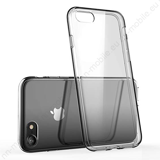 Тънък силиконов кейс за iPhone 7 Plus, 8 Plus / прозрачен