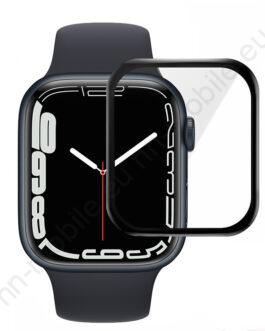 9H Пълнопокриващ протектор за Apple Watch 7 8 45mm
