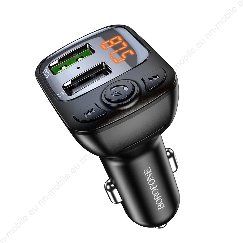 Bluetooth 18W FM Трансмитер 2x USB Borofone BC41 карта памет KAЧЕСТВЕН! - Image 3