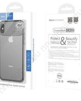 HOCO Water Series тънък силиконов кейс за iPhone XR / Прозрачен