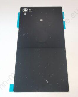 Заден капак, панел стъкло за Sony Xperia Z1 / Черен