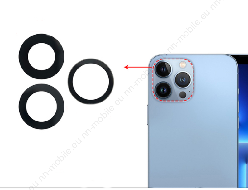 Стъкло за задна камера за iPhone 13 PRO, 13 PRO MAX