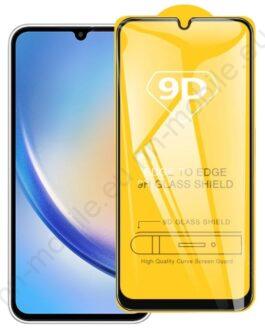 9D FULL GLUE стъклен протектор за Samsung Galaxy A34 5G