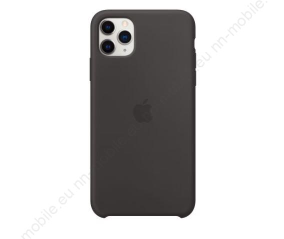 Силиконов Кейс Apple за iPhone 11 Pro Max / Черен / - Image 2