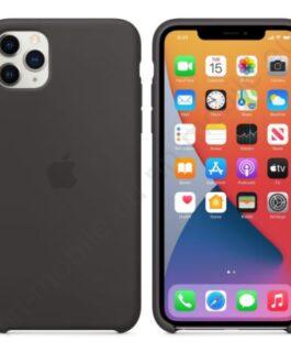 Силиконов Кейс Apple за iPhone 11 Pro Max / Черен /