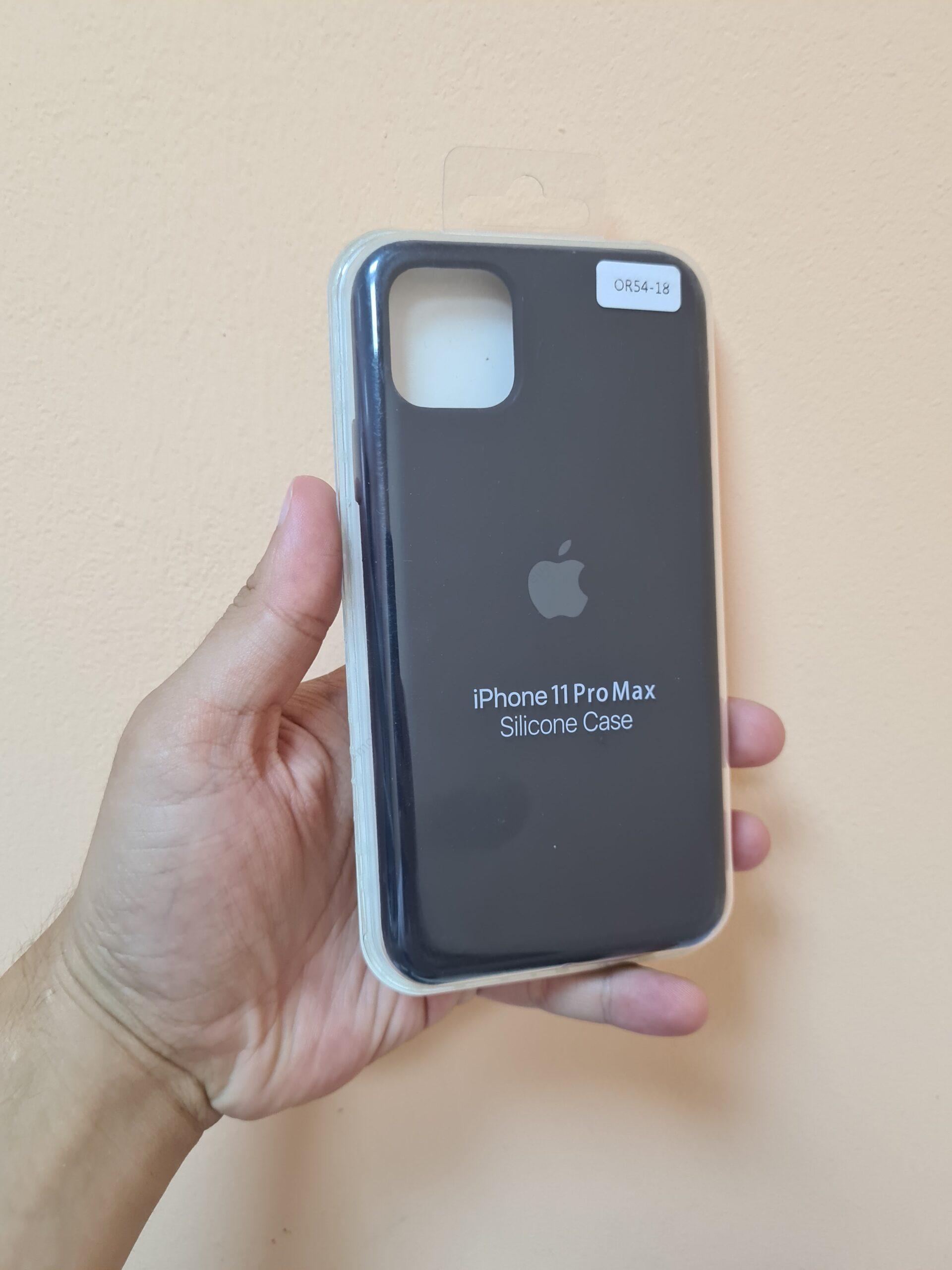 Силиконов Кейс Apple за iPhone 11 Pro Max / Черен / - Image 3