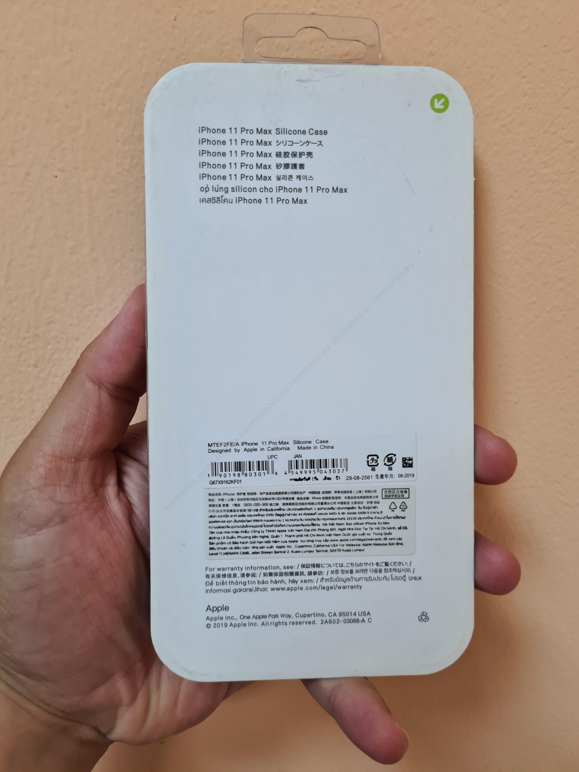 Силиконов Кейс Apple за iPhone 11 Pro Max / Черен / - Image 4