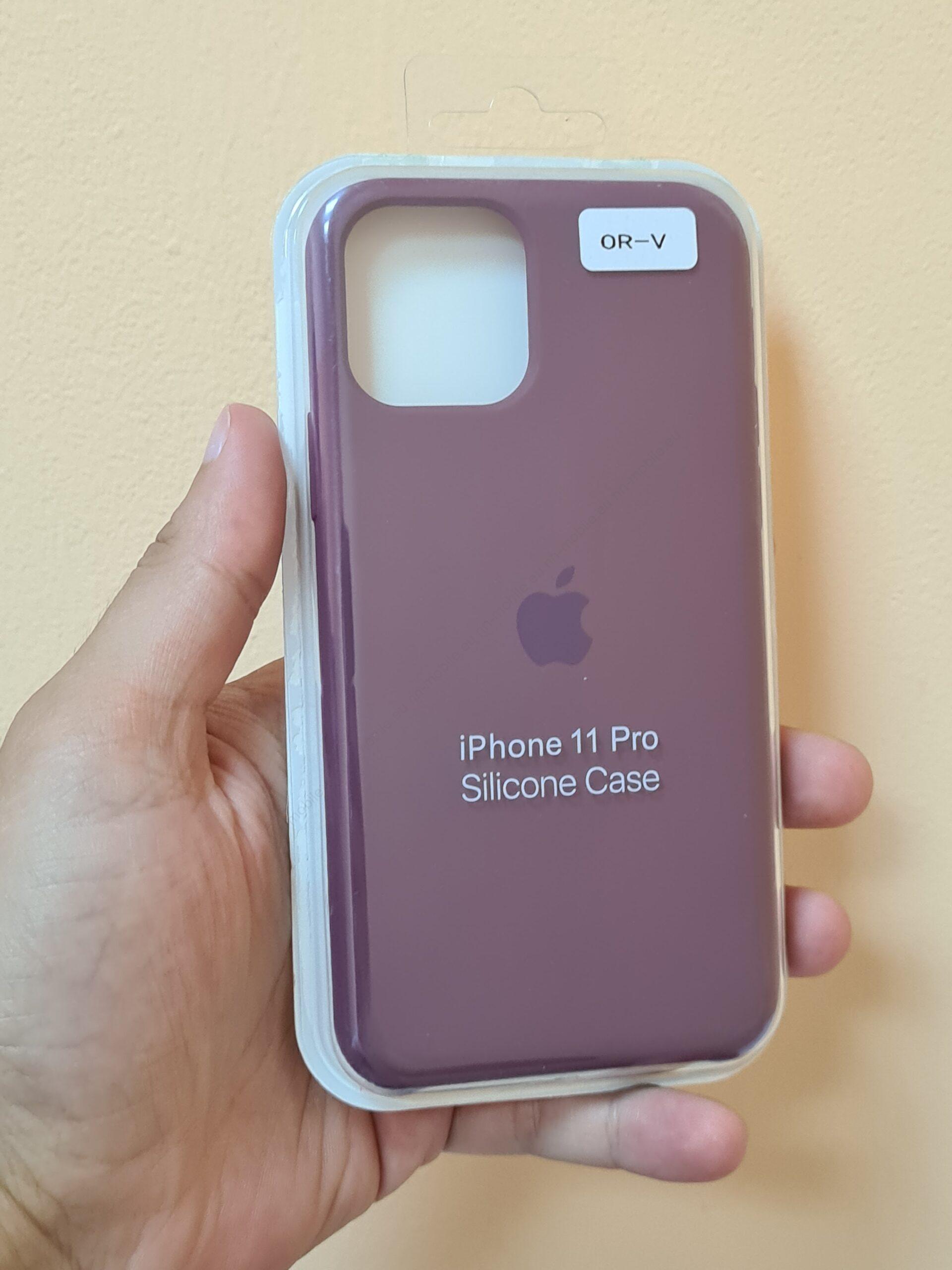 Силиконов Кейс Apple за iPhone 11 Pro / Бордо / - Image 5