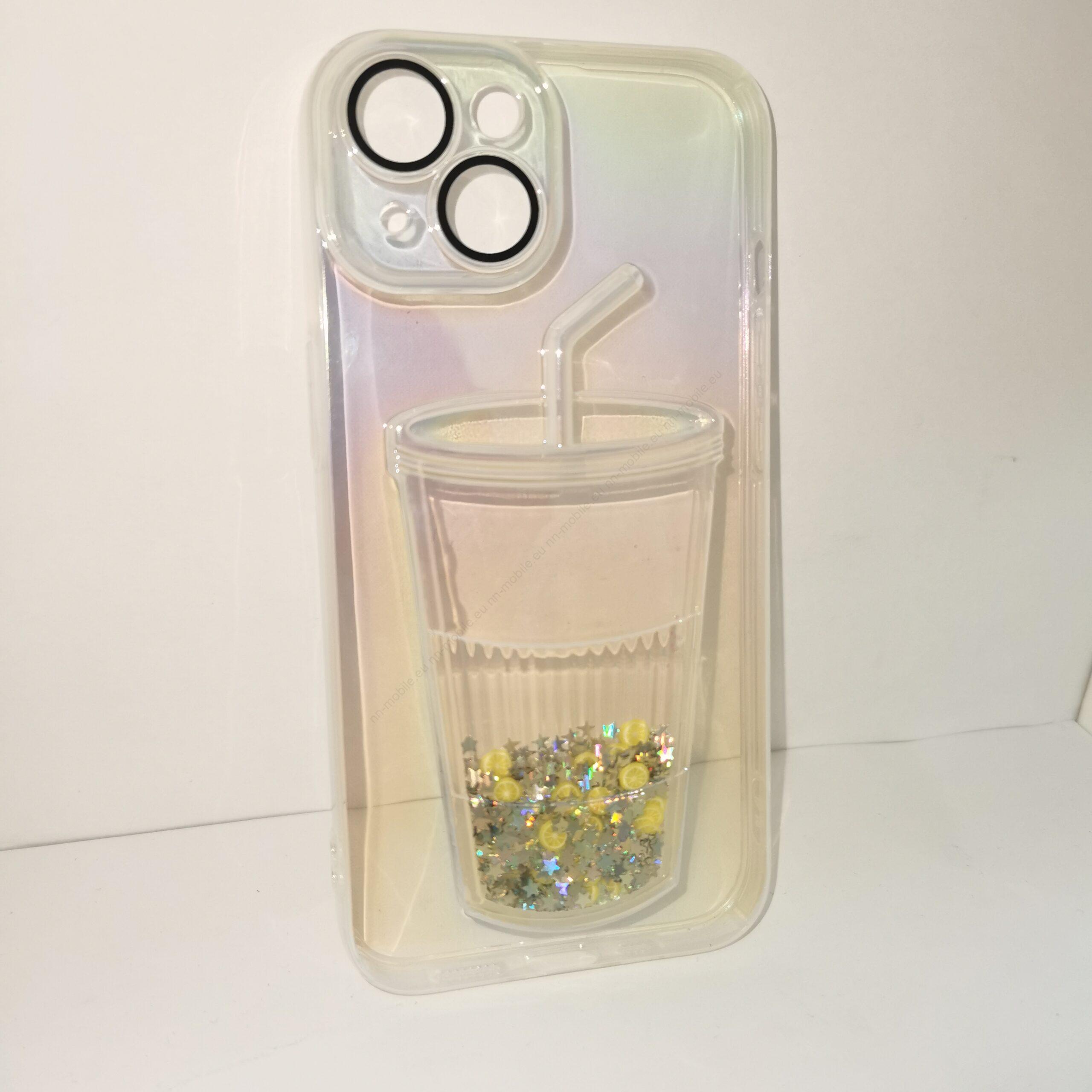 Удароустойчив силиконов кейс гръб за iPhone 14 с воден разтвор - Image 2