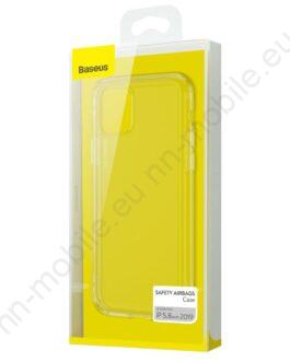 Удароустойчив Baseus Airbag Case за iPhone 11 PRO MAX / прозрачен