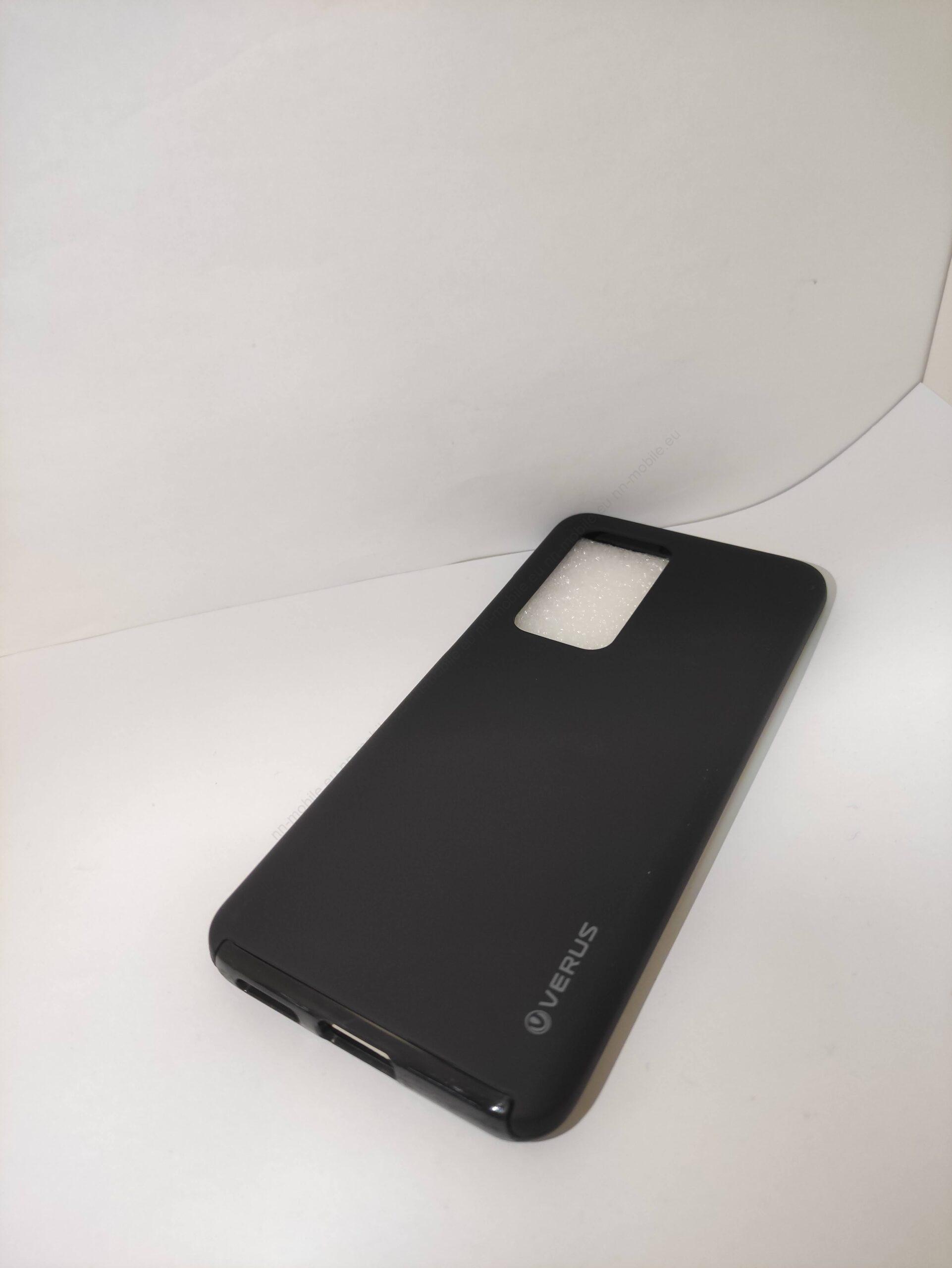 360° 2в1 Пълнопокриващ PVC Кейс за Huawei P40 Pro / Черен / - Image 2