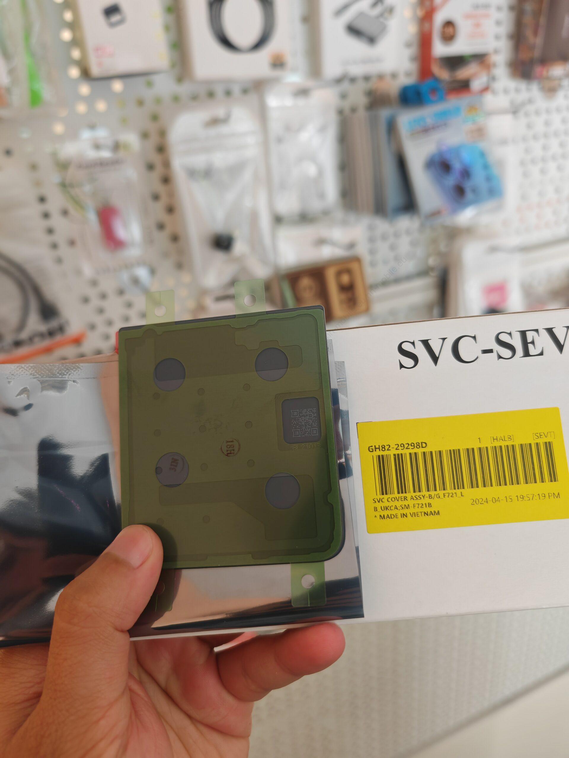Нов Service pack капак за Samsung Galaxy Z flip 4 F721 Blue GH82-29298D - Image 2