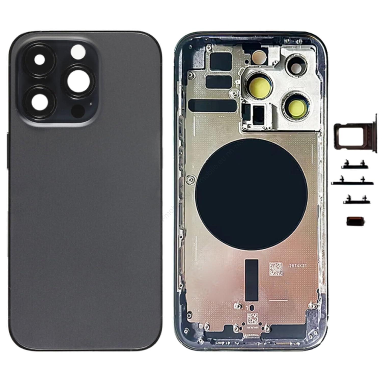 Нов Капак Корпус за iPhone 14 Pro Max / Space Black /