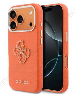 GUESS Калъф Кейс за iPhone 17 Pro Max / Orange / Оригинал /