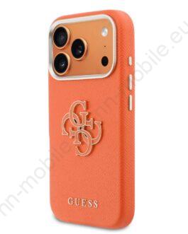 GUESS Калъф Кейс за iPhone 17 Pro Max / Orange / Оригинал /