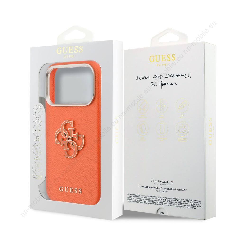 GUESS Калъф Кейс за iPhone 17 Pro Max / Orange / Оригинал / - Image 8