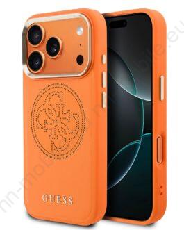 GUESS Калъф Кейс Magsafe за iPhone 17 Pro / Orange / Оригинал /