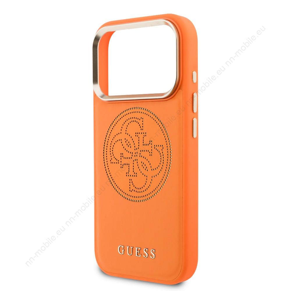 GUESS Калъф Кейс Magsafe за iPhone 17 Pro / Orange / Оригинал / - Image 4