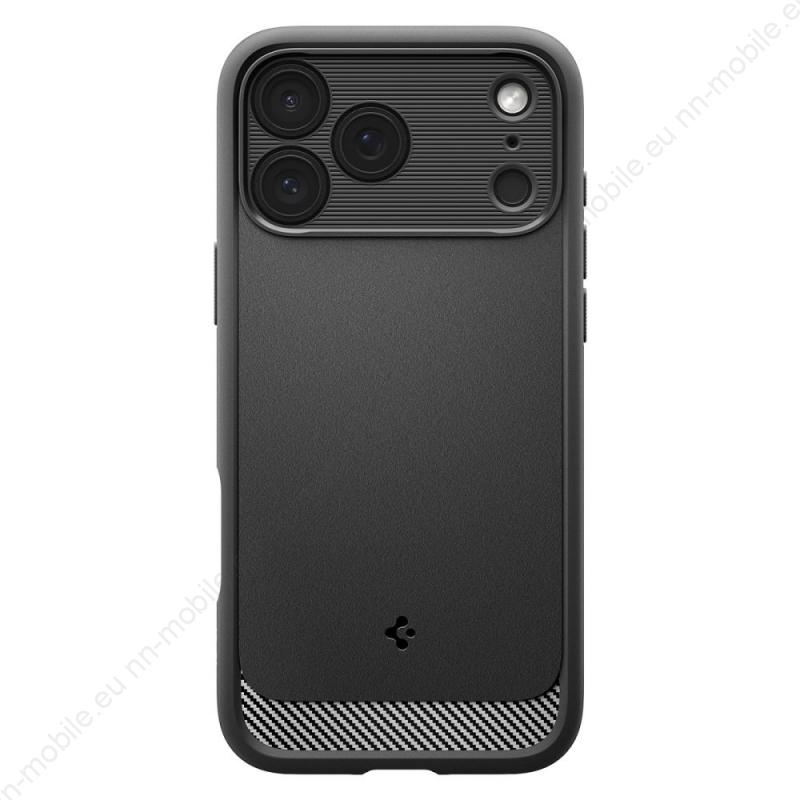 Хибриден кейс калъф Spigen Rugged Armor MagSafe за iPhone 17 Pro / ACS10329 / Matte Black - Image 2