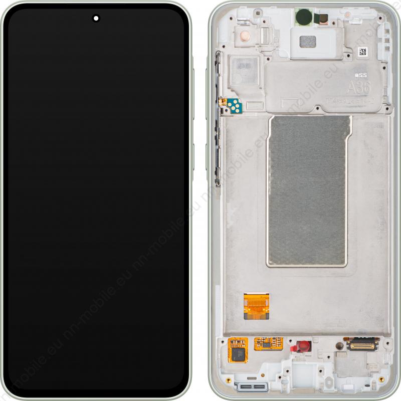 Нов Оригинален LCD Дисплей Service Pack за Samsung Galaxy A36 5G A366 / Lime / GH82-36841C / Гаранция /