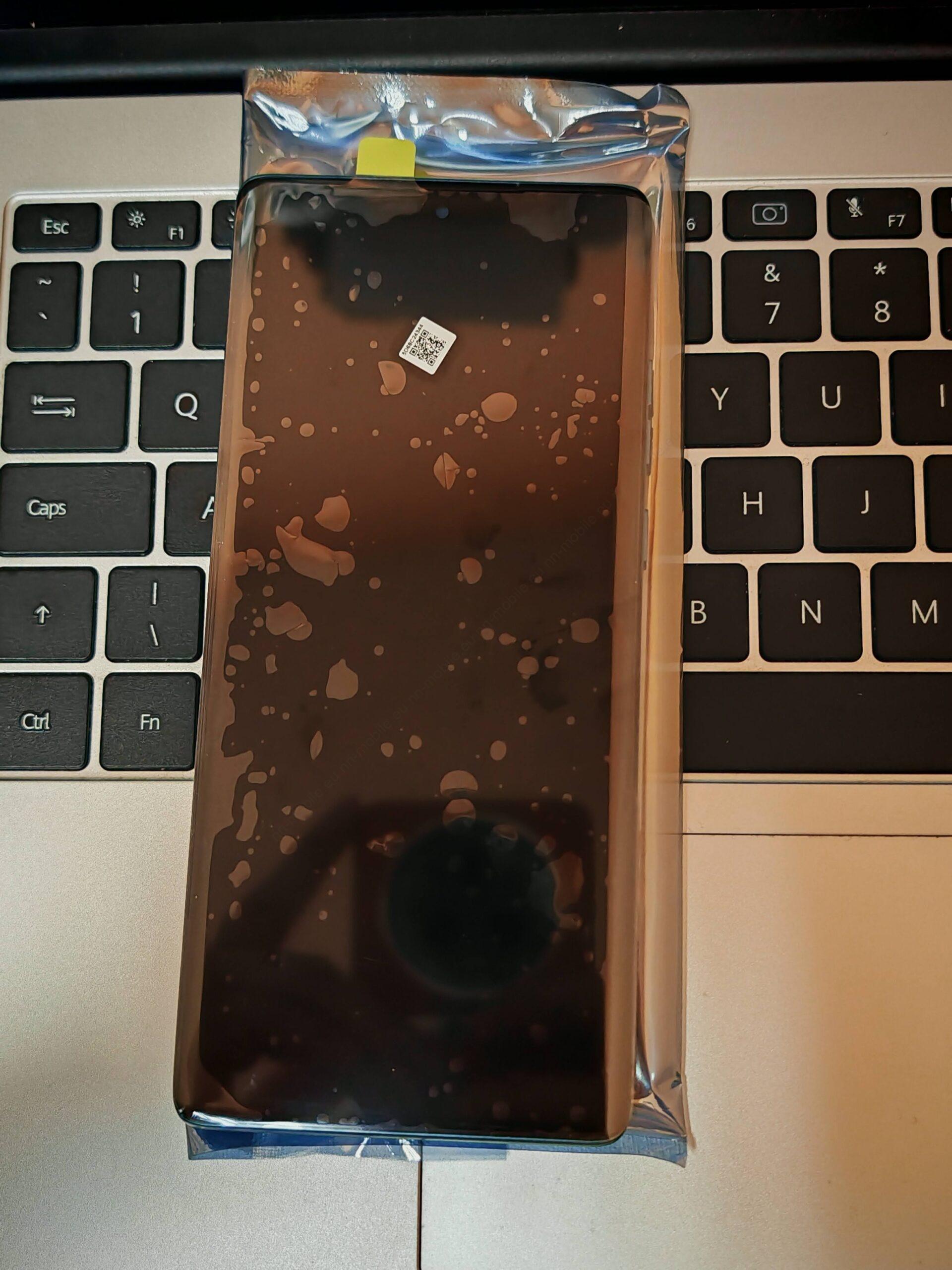 Нов оригинален дисплей с рамка за Motorola Edge 50 Fusion / Forest Blue / Гаранция - Image 2